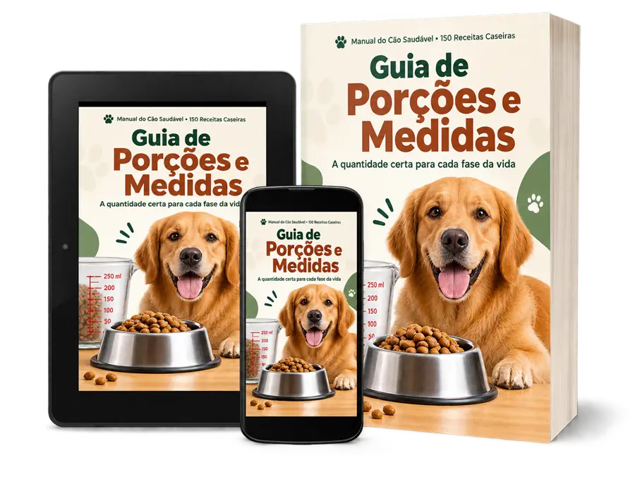 Capa do bônus Guia de Porções e Medidas